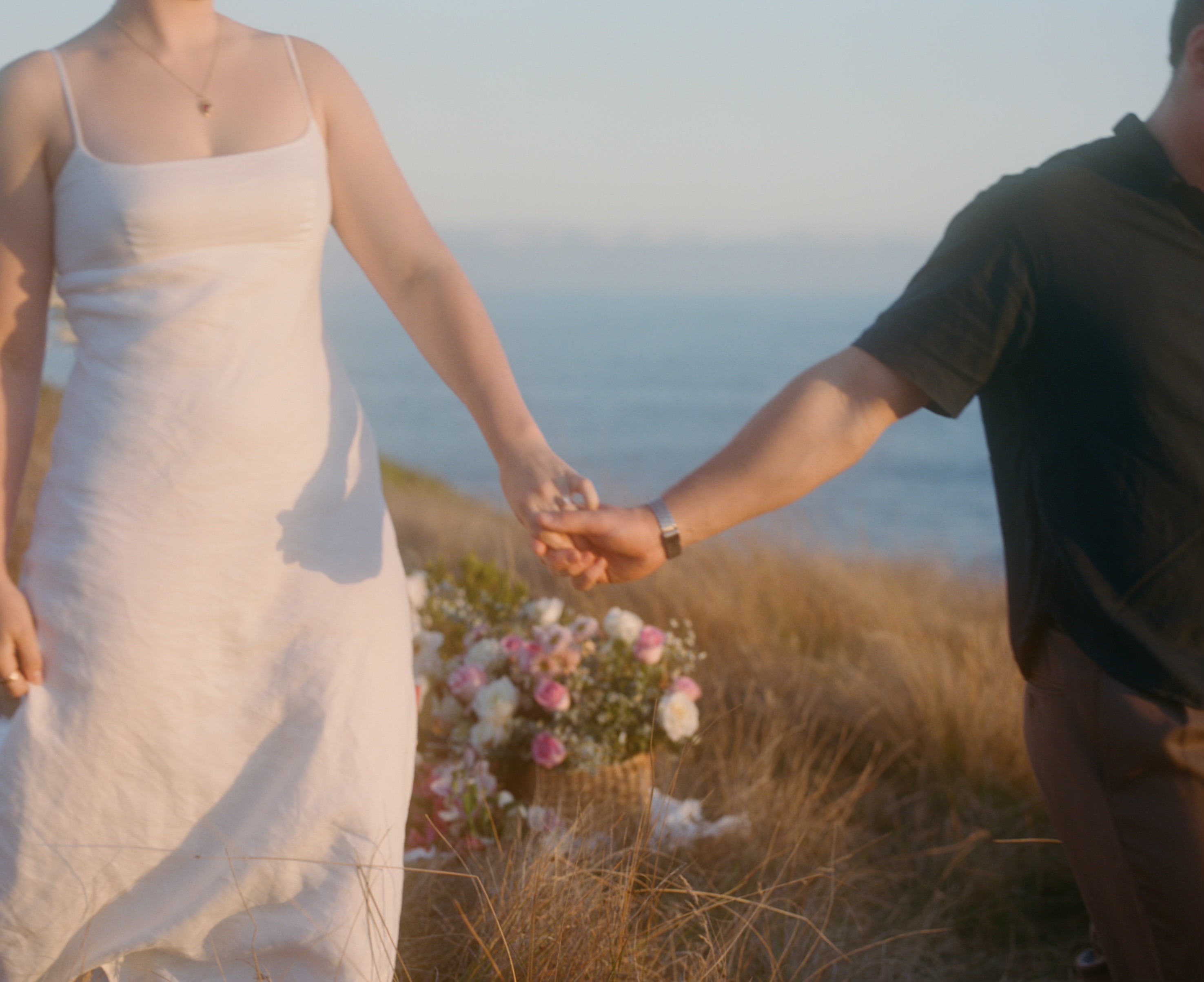 Sunlit garden path at Belgrave venue